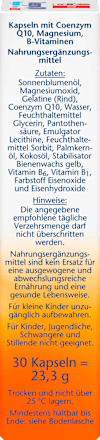 aktiv Coenzym Q10 + Magnesium Extra Kapseln Doppelherz