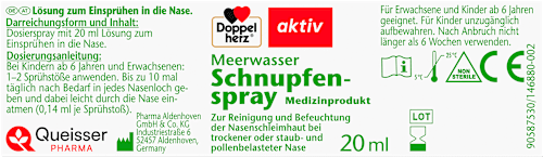 Meerwasser Schnupfenspray Doppelherz