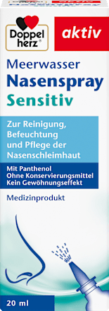 Meerwasser Nasenspray Sensitiv Doppelherz
