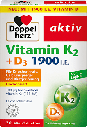 Vitamin K2 + D3 1900 30 St. Doppelherz