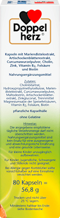 Leber plus Kapseln 80 St Doppelherz