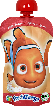 Quetschie Apfel-Erdbeere + Gerste + Joghurt FruchtZwerge