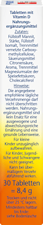Vitamin D3 2000 I.E. Schmelztabletten 30 St Doppelherz