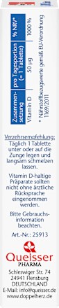 Vitamin D3 2000 I.E. Schmelztabletten 30 St Doppelherz