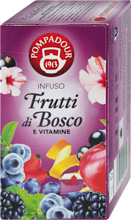 Tisana ai frutti di bosco con vitamine POMPADOUR