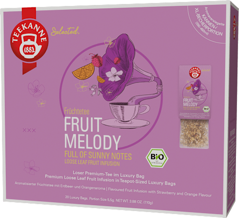 Früchtetee Fruit Melody Teekanne