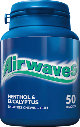 Kaugummi Menthol & Eukalyptus Airwaves