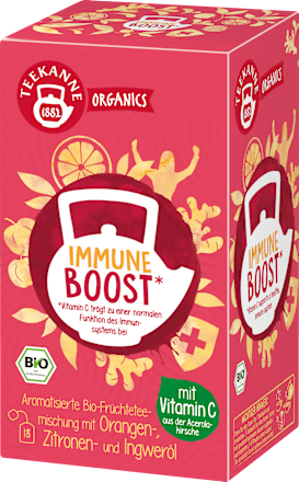 Kräutertee Immune Boost Teekanne