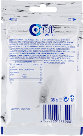 Guma do żucia w drażetkach, freshmint Orbit