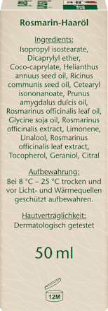 Haaröl pure Rosmarin  Doppelherz
