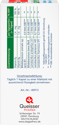 Lacto-Pro Kapseln 60 St Doppelherz