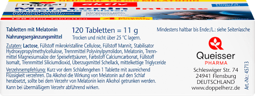 Melatonin Intense Mini-Tabletten 120 St Doppelherz