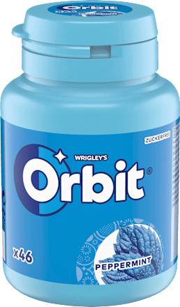 Kaugummi Peppermint Bottle Orbit