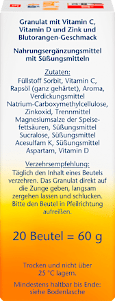Vitamin C + Zink 1000 Direct Portionssticks Doppelherz