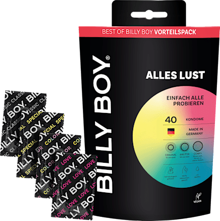 Set kondomov Alles Lust BILLY BOY