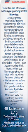 Tabletten Melatonin Schneller Einschlafen Intense Doppelherz