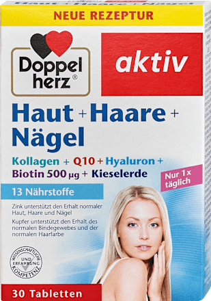 aktiv Haut + Haare + Nägel Tabletten Doppelherz