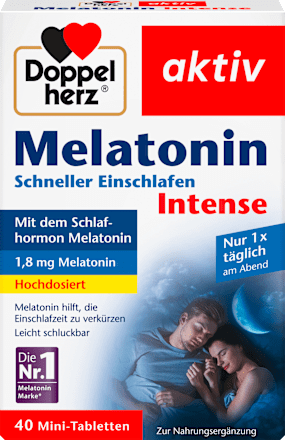 Tabletten Melatonin Schneller Einschlafen Intense Doppelherz