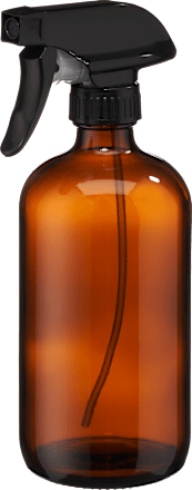 Sprühflasche aus Glas, braun (500ml) keine Marke