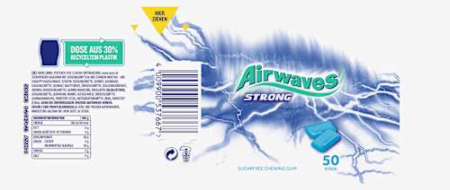 Kaugummi, Strong, zuckerfrei Airwaves