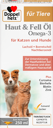Nahrungsergänzung Katze & Hund, Haut & Fell Öl  Doppelherz