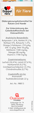 Nahrungsergänzung Katze & Hund, Gelenk Öl  Doppelherz