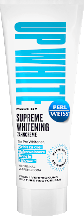 Zahnpasta Up White Supreme Whitening Perlweiss