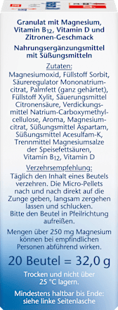 Aktiv Magnesium 500 direkt Sticks Doppelherz