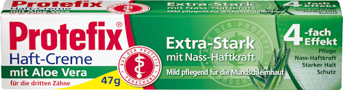 Haftcreme mit Aloe Vera Extra Stark Protefix