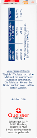 Vitamin C 1.000 Depot Tabletten 30 St. Doppelherz