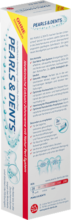 Zahnpasta Natur Perl System  PEARLS&DENTS