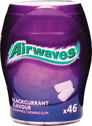 Airwaves Blackcurrant gume za žvakanje Airwaves