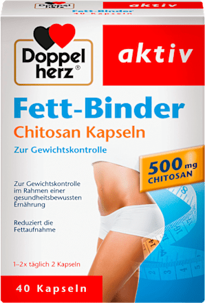 aktiv Fett-Binder Chitosan Kapseln Doppelherz