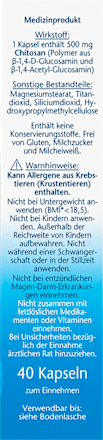aktiv Fett-Binder Chitosan Kapseln Doppelherz