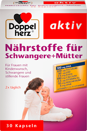 Nährstoffe für Schwangere + Mütter, Kapseln 30 St. Doppelherz
