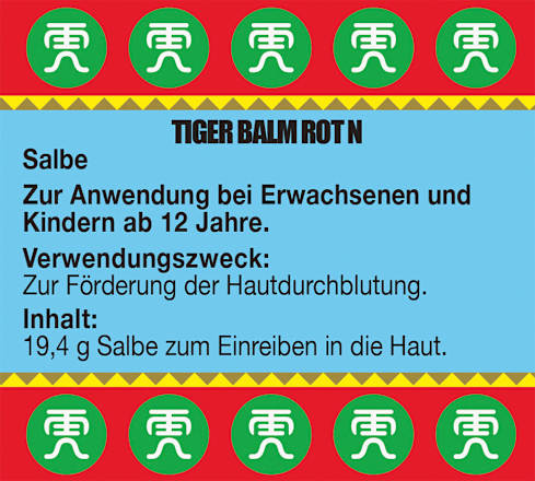 Original Tiger Balm rot N  Tiger Balm