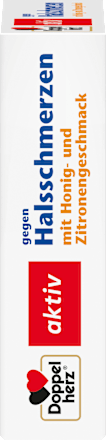 Lutschtabletten gegen Halsschmerzen  Honig Zitrone Doppelherz