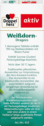 Weissdorn Dragees Doppelherz
