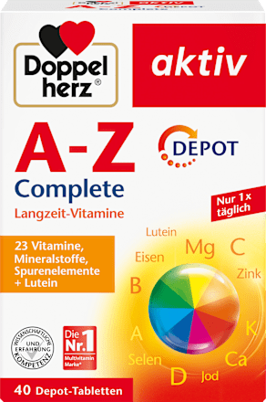 aktiv A-Z Complete Langzeit-Vitamine Tabletten Doppelherz