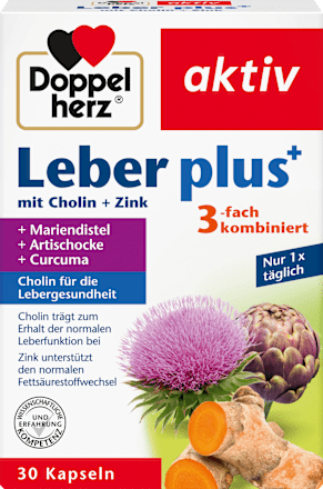 Leber plus Kapseln Doppelherz