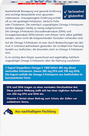 Omega-3 1400 Kapseln 90 St Doppelherz