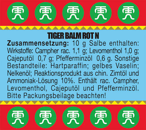 Original Tiger Balm rot N  Tiger Balm