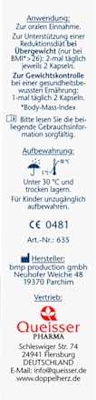 aktiv Fett-Binder Chitosan Kapseln Doppelherz