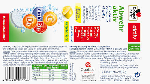 Abwehr aktiv Brausetabletten Doppelherz