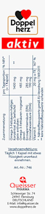 aktiv Omega-3 1400 Kapseln Doppelherz