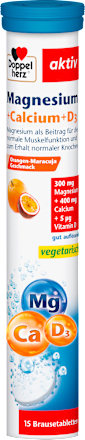 aktiv Magnesium & Calcium & D3 Brausetabletten Doppelherz