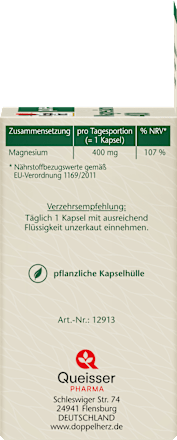 pure Magnesium 400 Kapseln Doppelherz