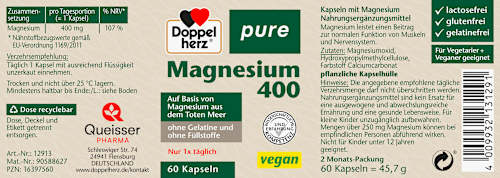 pure Magnesium 400 Kapseln Doppelherz