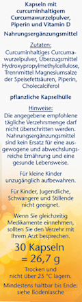 Curcuma 750 Kapseln 30 St.  Doppelherz
