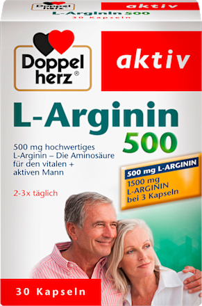 L-Arginin 500 Kapseln 30 St. Doppelherz